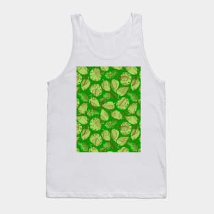 Leaf Line Art Tank Top